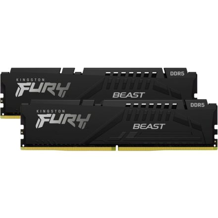 64GB 5600MHz DDR5 RAM Kingston Fury Beast CL36 (2x32GB) (KF556C36BBEK2-64)