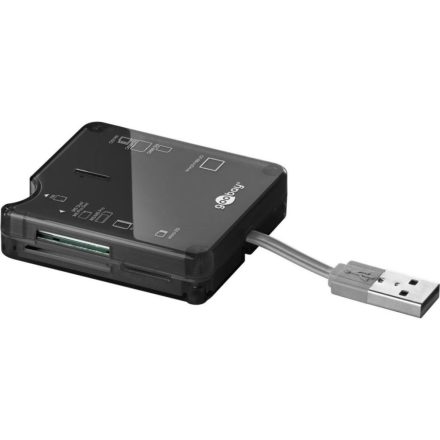 Goobay USB 2.0 6 in 1 kártyaolvasó fekete (95674)