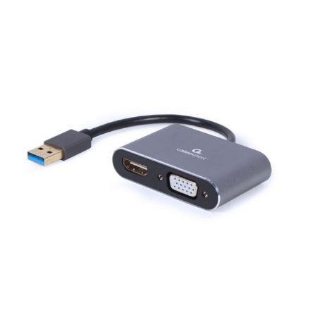 Gembird Cablexpert USB 3.0 --> HDMI + VGA adapter (A-USB3-HDMIVGA-01)