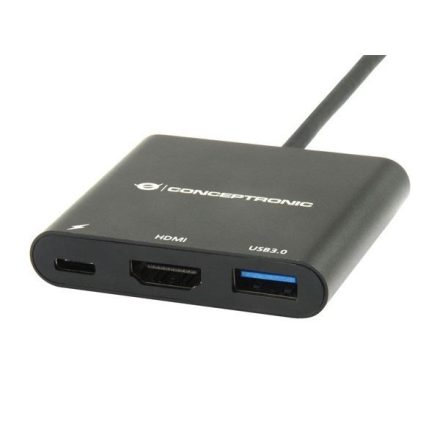 Conceptronic DONN01B USB-C notebook dokkoló fekete