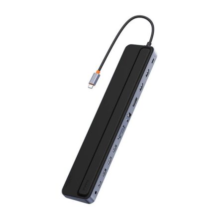 Baseus EliteJoy Gen2 12in1 USB-C Hub sötétszürke (WKSX030213)