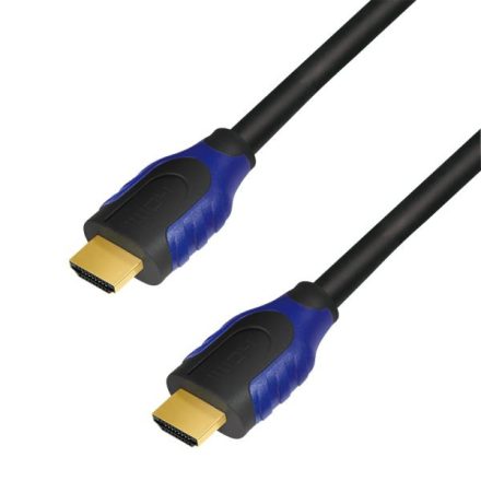 LogiLink HDMI apa-apa kábel 4K/60Hz fekete-kék 3m (CH0063)