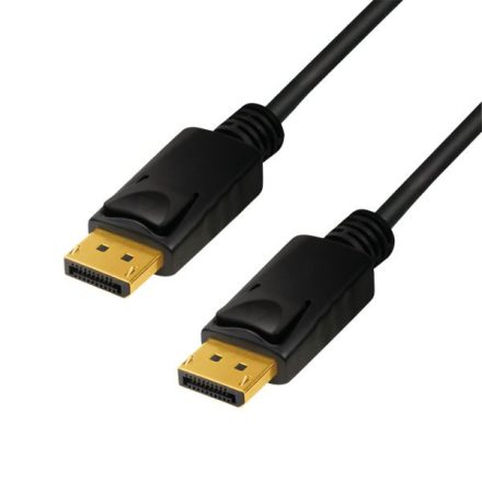 LogiLink DisplayPort apa-apa kábel 8K/60Hz fekete 3m (CV0121)