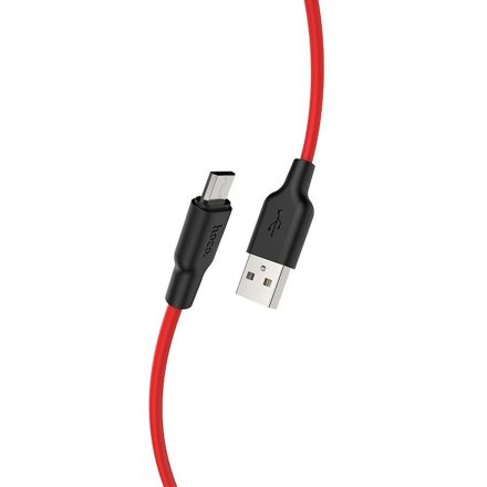 Hoco X21 USB-A -> Micro-USB kábel 1m piros (HC711878)