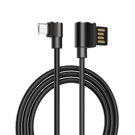 Hoco U37 Long roam Micro USB kábel 1.2m fekete (HC074342)