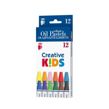 ICO Creative Kids olajpasztell kréta készlet 12 szín (7220091002)