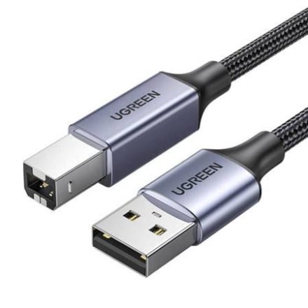 UGREEN USB-A 2.0 - USB-B nyomtatókábel 5m fekete (90560)