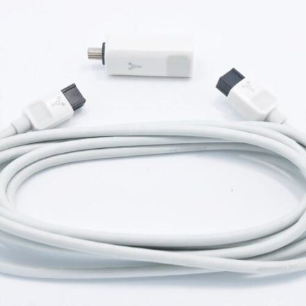 Belkin FireWire 9-pin kábel 9/4-pin adapterrel 2m fehér (F3N420yw2M-APL)