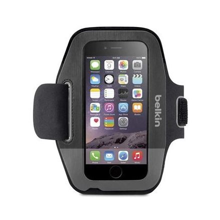 Belkin Sport-Fit Plus iPhone 6, iPhone 6S sport karpánt tok fekete (F8W630btC00)