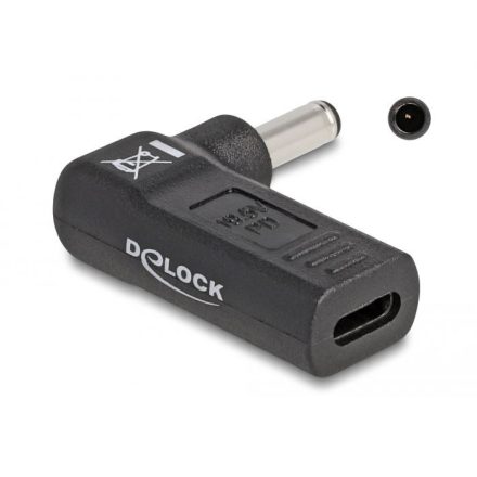 DeLock notebook töltő adapter USB-C - DELL 4.5x3mm (60007)