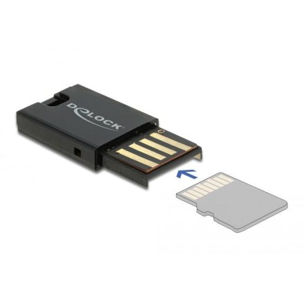 DeLock USB 2.0 Micro SD kártyaolvasó (91603)