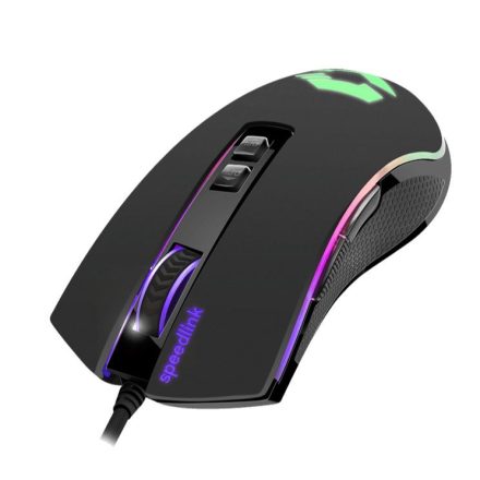 SpeedLink ORIOS vezetékes RGB gaming egér fekete (SL-680010-BK)