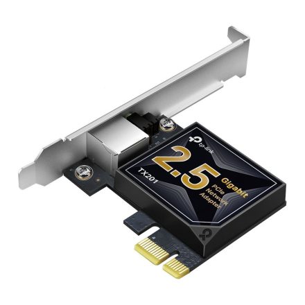 TP-Link TX201 2.5Gbps PCI-E hálózati kártya