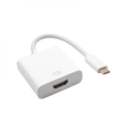 Akyga USB type C - HDMI adapter fehér (AK-AD-53)