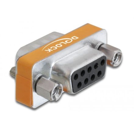 Delock Null Modem D-sub 9 pin apa / anya adapter (65255)