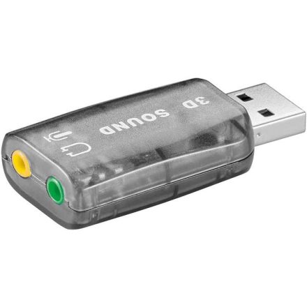 Goobay USB 2.0 külső hangkártya (95451)