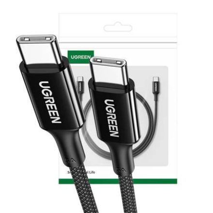 UGREEN US557 USB-C - USB-C kábel 100W 0,5m sötétszürke (u20478)