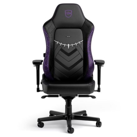 noblechairs HERO Black Panther Edition PU Bőr gaming szék Fekete/Lila (NBL-HRO-PU-BPE)