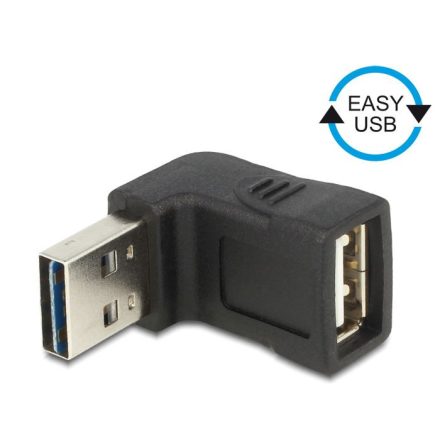 Delock EASY USB 2.0 Type-A -> Type-A forgatott adapter (65521)