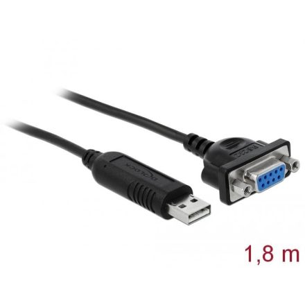 Delock USB 2.0 Type-A -> RS-232 adapter 1,8m (66281)