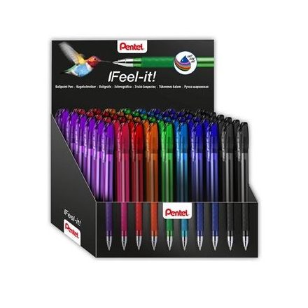 Pentel Feel it  0,35mm kupakos golyóstoll 60db (BX487-5E)