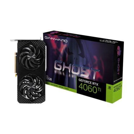 Gainward GeForce RTX 4060 Ti 8GB Ghost videokártya (471056224-3949 / NE6406T019P1-1060B)