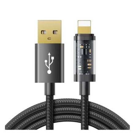 Joyroom USB - lightning adatkábel 1,2m fekete (S-UL012A12_B)