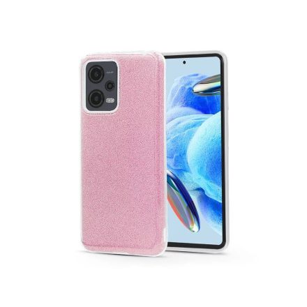 Haffner Shining Xiaomi Redmi Note 12 Pro 5G/Poco X5 Pro 5G szilikon tok pink (PT-6616)