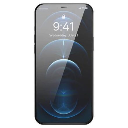 Baseus Schott iPhone 12 Pro Max HD Üvegfólia porálló bevonattal (SGXT000102)