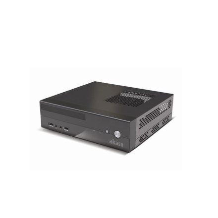 Akasa Crypto Vesa mini-ITX ház fekete (AK-ITX03BK)