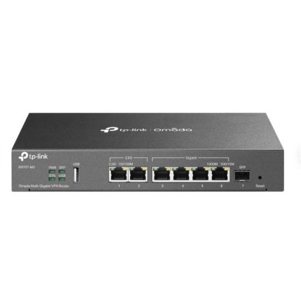 TP-Link vezetékes VPN router fekete (ER707-M2)
