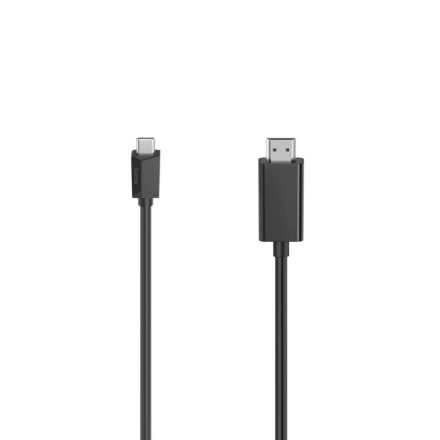 Hama USB-C - HDMI kábel 1.5m fekete (200718)