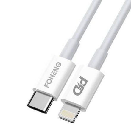 Foneng X31 USB-C - Lightning töltőkábel 2m (6970462518570)