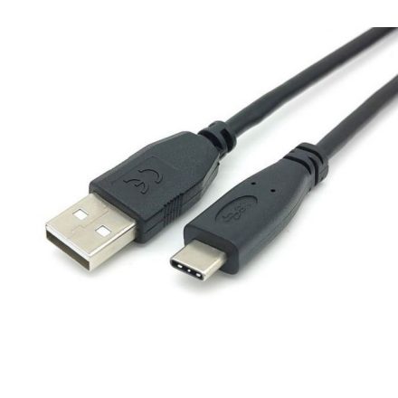 Equip 128885 USB-C - USB-A kábel 2m fekete