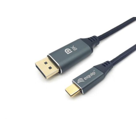 Equip 133421 USB-C - DisplayPort 1.4 Premium kábel 8K/60Hz 1m