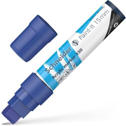 Schneider Paint-It 330 15mm akril marker kék (120303)