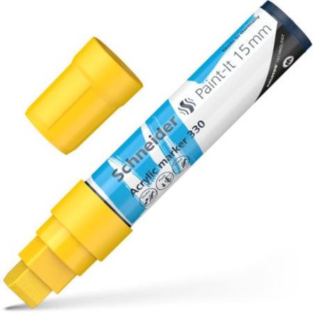 Schneider Paint-It 330 15mm akril marker sárga (120305)