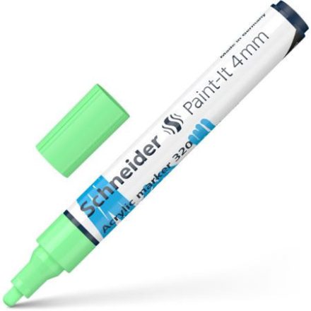 Schneider Paint-It 320 4mm akril marker pasztellzöld (120224)