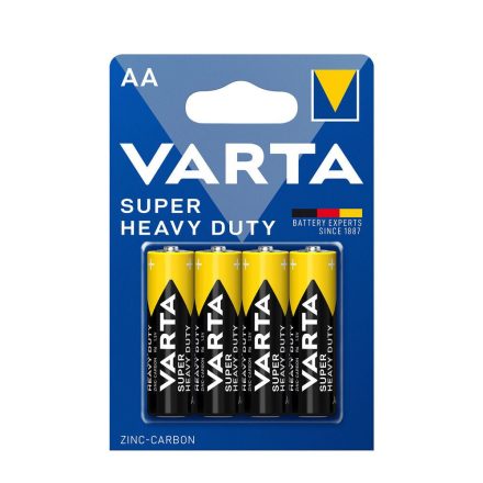 Varta Superlife Zinc-Carbon AA ceruza elem 4db/csomag (VR0023 / VAR-BAT-AA)