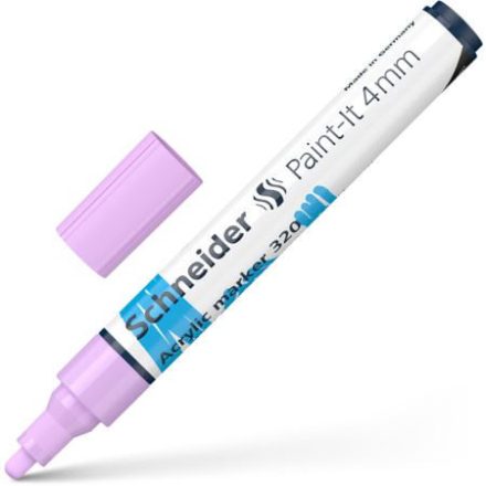 Schneider Paint-It 320 4mm akril marker pasztell lila (120228)