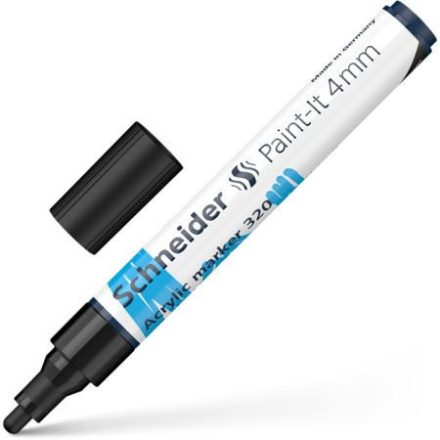 Schneider Paint-It 320 4mm akril marker fekete (120201)