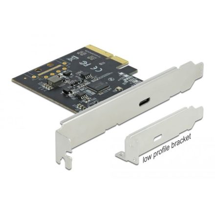 DeLock 1x USB 3.2 Gen 2x2 Type-C port bővítő kártya PCIe (89036)