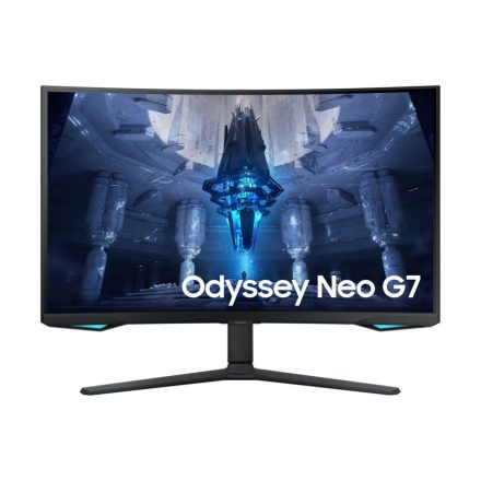 32" Samsung Odyssey Neo G75NB ívelt gaming monitor (LS32BG750NPXEN)