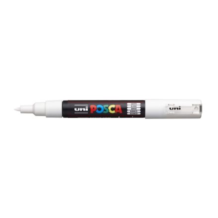 Uni Posca PC-1M dekormarker fehér (PC-1M WHITE(E))