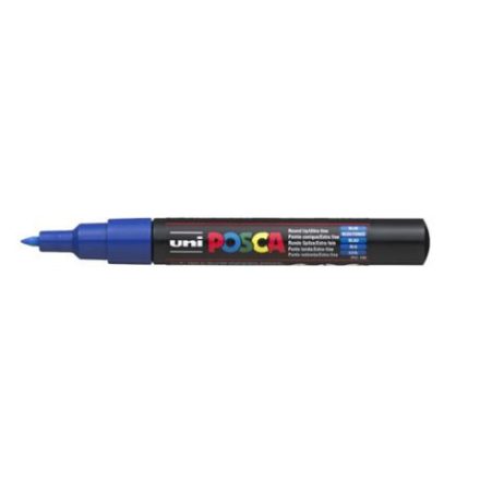 Uni Posca PC-1M dekormarker kék (PC-1M BLUE(E))