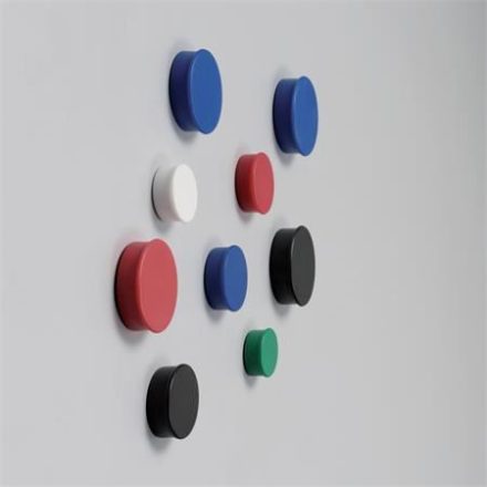 NOBO mágneskorong mágnestáblákhoz 10db vegyes színekben (VN1016)