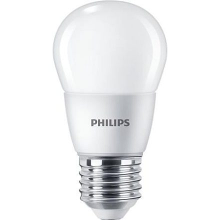 Philips CorePro LED izzó kis gömb E27 7W 806lm hideg fehér (929002973002)