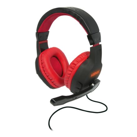 Konix Drakkar Skald gaming headset fekete-piros (KX-GH-PC)