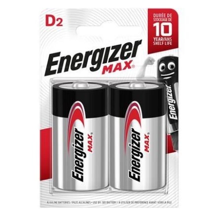 Energizer Max D góliát elem 2 db (E301003900/E300129200)