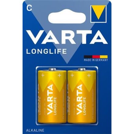 Varta Longlife C Baby elem 2 db (4114 101 412)